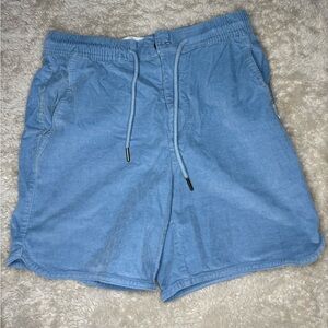 Laguna Light Blue corduroy Shorts